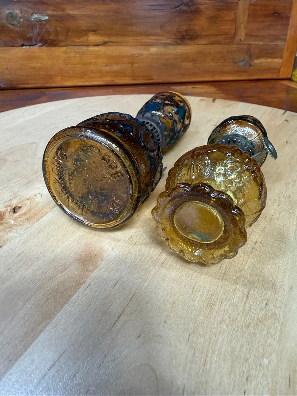 🕯️ 2 Sailboat Mini Oil Lamps 1960’s-1970’s